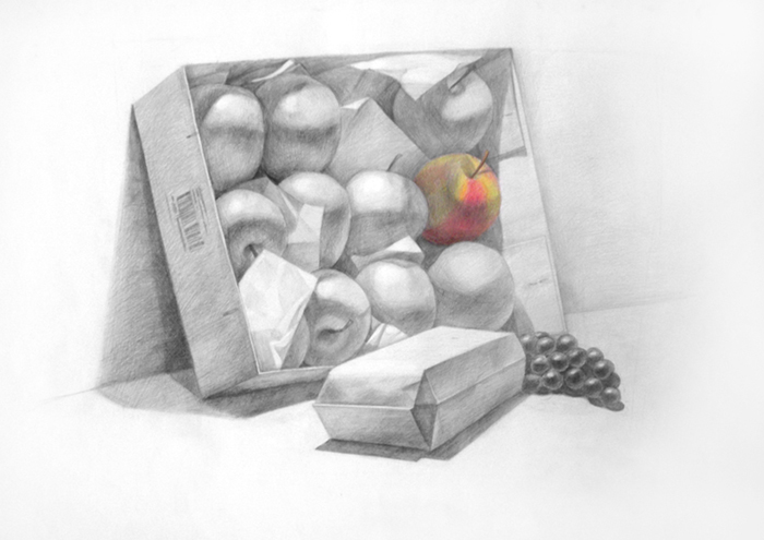 Drawing apples