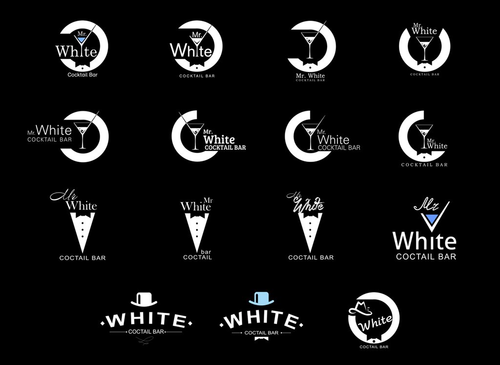 Mr White - Logo proposal